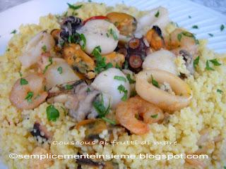 Couscous ai frutti di mare