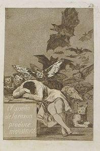Quando il cinema diventa arte, anche pittorica, o un visione critica di “The birds” di Alfred Hitchcock da Edvard Munch a Francisco Goya.