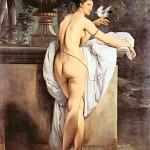 Francesco Hayez - Venere che scherza con due colombe (Ritratto della ballerina Carlotta Chabert) (1830)