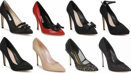 Pointed heels selection