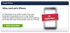 Per Mobilcom-Debitel l'iPhone 5 in settembre