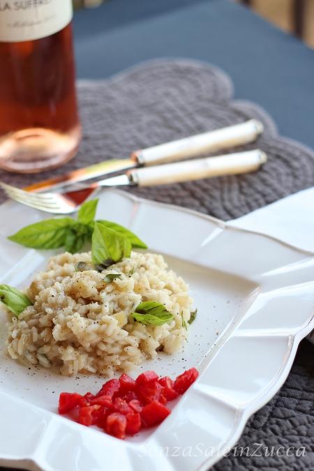 Risotto alle melanzane