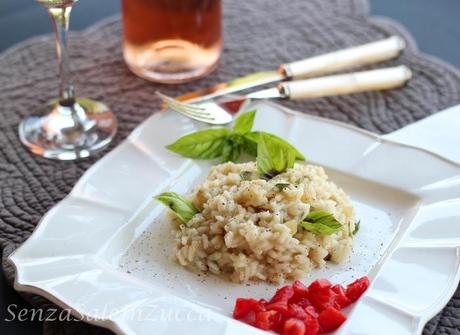 Risotto alle melanzane