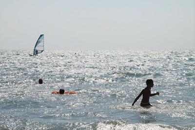 il temporale al ritorno dal mare