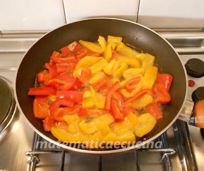 Peperoni in Padella con Capperi e Olive- Puparuoli Olivè e Cappèr