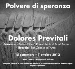 Dolores Previtali POLVERE DI SPERANZA, Milano Arte Expo