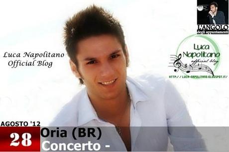 LUCA NAPOLITANO IN CONCERTO - ORIA (BR)