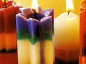 Coloratissime candele strati