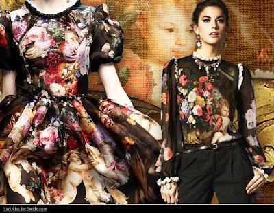 Dolce & Gabbana presenta: Le stampe Barocche a/i 2012/13