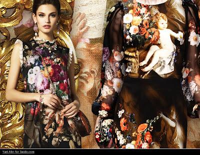 Dolce & Gabbana presenta: Le stampe Barocche a/i 2012/13