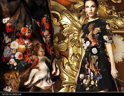 Dolce & Gabbana presenta: Le stampe Barocche a/i 2012/13