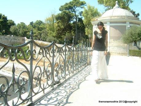 Hot Summer in Trani (south Italy) with my fringe necklace