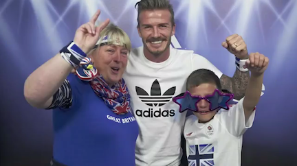 Adidas, Olimpiadi: sorpresa Beckham