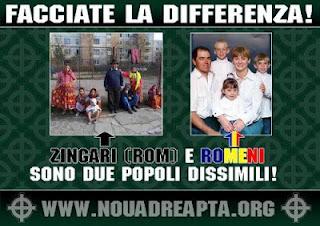 etnia rom non vuoldire affatto essere nato in Romania !
