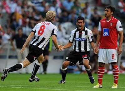 Udinese-Braga, gara di ritorno dei preliminari di Champions League