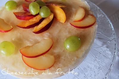 Cheesecake alla frutta