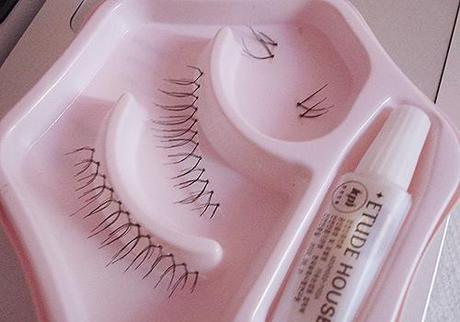 Etude House Natural Eyelashes + mini tutorial.