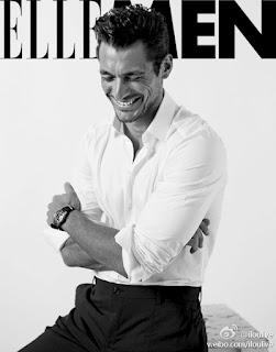 David Gandy in Dolce & Gabbana su Elle Men (China)