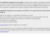 modalità anonima Chrome Firefox