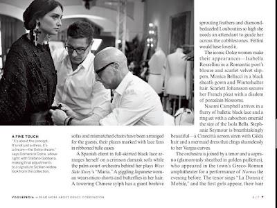 Aymeline & Bette in Dolce & Gabbana Alta Moda su Vogue settembre 2012
