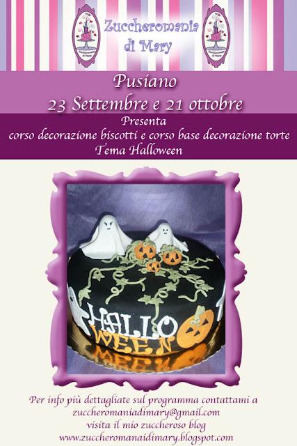 Halloween cake per il corso!