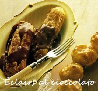 èclairs.cioccolato,escoffier,cucina,crema,francese