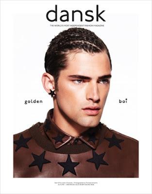 Sean O’Pry in Givenchy su Dansk a/i 2012