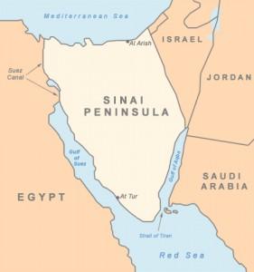 La penisola del Sinai