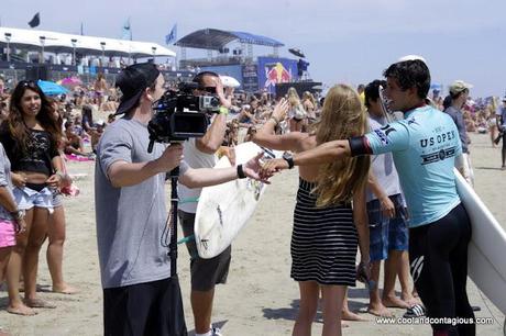 Un concerto sulla spiaggia, i Best Coast agli US Open of Surfing 2012