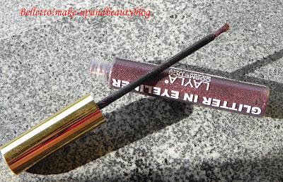 Layla - Glitter in Eyeliner col 7 Borgogna