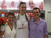 schiacciatrice russa Natalia Dumcheva presentata alla stampa. campagna abbonamenti 2012/2013