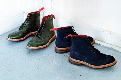 A Bathing Ape X Trickers _ Stow Boots