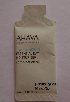 AHAVA review- campioncini Linea MY SKIN REBORN