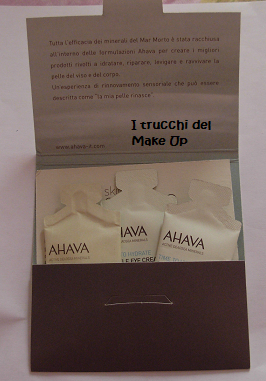 AHAVA review- campioncini Linea MY SKIN REBORN