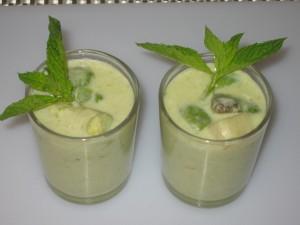 Crema de aguacate frìa