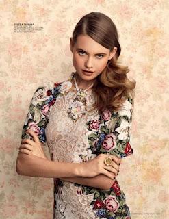 Behati Prinsloo in Dolce & Gabbana su L'Officiel NL