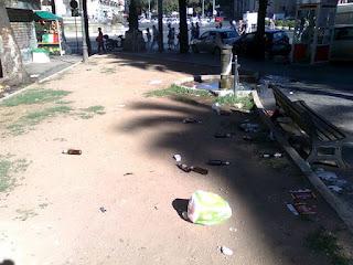 Blitz ReTake Roma e Degrado Marconi