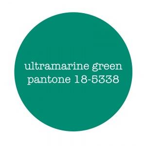 Pantone Fall 2012 Color Report: Ultramarine Green