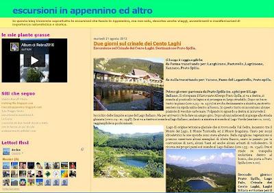 ESCURSIONI IN APPENNINO ED ALTRO.FOTORACCONTI