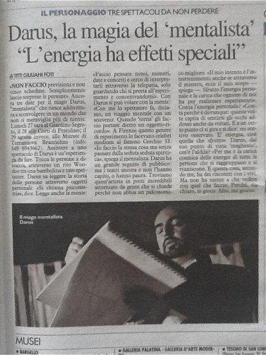Rassegna stampa – l’intervista a Darus