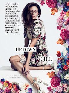 Olivia Palermo in Dolce & Gabbana su InStyle UK