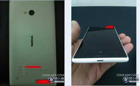 Nokia Lumia 820 Nokia Arrow WP8 : Le prime fotografie vere e le prime caratteristiche!