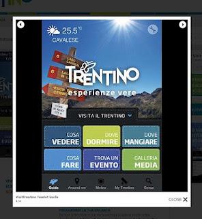 TRENTINO APPLICAZIONE IPHONE/IPOD TOUCH E ANDROID