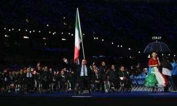 Italian Paralympians take part