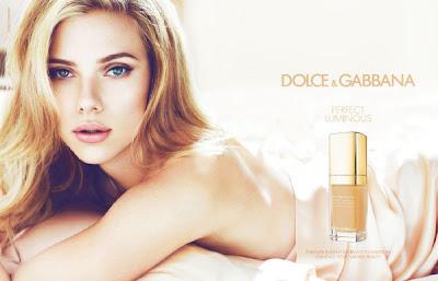 Scarlett Johansson per Dolce & Gabbana Makeup: Perfect Luminous Liquid Foundation