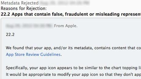App Store: bannte le app che copiano nome o icone