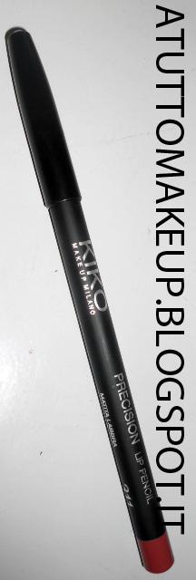 Kiko Precision Lip Pencil: swatch & review
