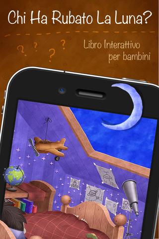 Chi ha rubato la luna? - libro interattivo per bambini - appK