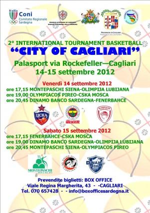 Cagliari: seconda edizione International Basketball Tournament, City of Cagliari 