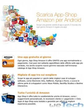 Amazon App Shop: il market di Amazon arriva anche in Italia